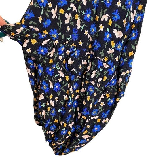 ZARA Long Sleeve Floral Ruffle Dress - Picture 10 of 16